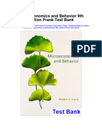 Instant download Microeconomics and Behavior 9th Edition Frank Test Bank pdf full chapter