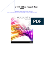 Instant download Accounting 10th Edition Hoggett Test Bank pdf full chapter
