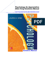 Instant download Science of Psychology an Appreciative View 3rd Edition King Solutions Manual pdf full chapter