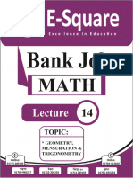 Bank Job Math Lec 14