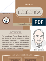 Teoría Eclectica