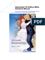 Instant Download Intimate Relationships 7th Edition Miller Solutions Manual PDF Full Chapter