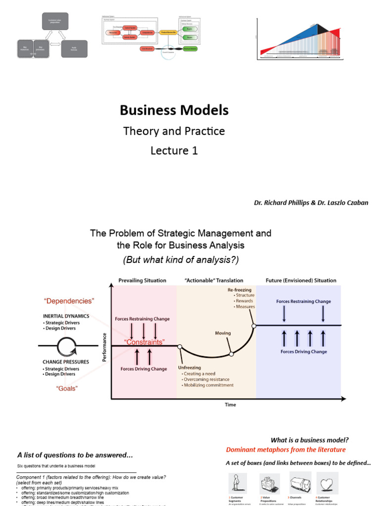 Lecture 1 | PDF | Business Model | Business Process