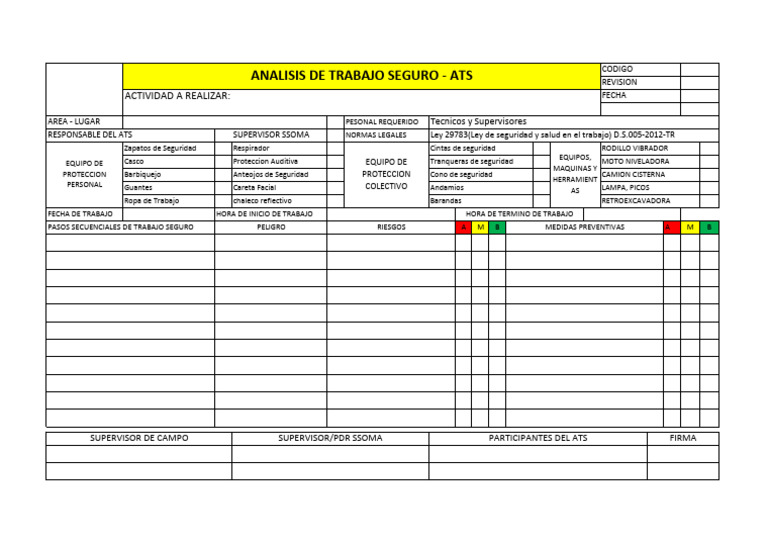 Formato ats obra balcon pdf