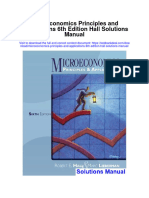 Instant Download Microeconomics Principles and Applications 6th Edition Hall Solutions Manual PDF Full Chapter