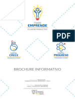 Brochure Fondo Emprende