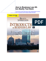 Instant Download Introduction To Business Law 4th Edition Beatty Test Bank PDF Full Chapter