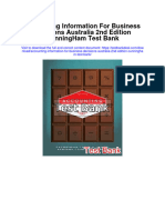 Instant Download Accounting Information For Business Decisions Australia 2nd Edition Cunningham Test Bank PDF Full Chapter