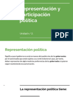 Representación y Participación Política