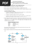 ProblemSheet - Decision Making - Biotech