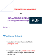 Classification and Evolution of Living Things 2