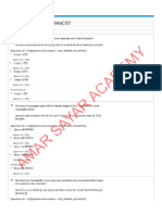 Safdarjung Pharmacist Main Exam Paper 21 Nov 2023