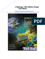 Instant Download Concepts in Biology 14th Edition Enger Test Bank PDF Full Chapter
