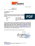 23-074 Undangan RTT FSTPT 2023 Bagi Dewan Pengurus