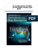 Instant Download Introduction To Derivatives and Risk Management 8th Edition Chance Test Bank PDF Full Chapter