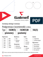 Instrukcja Obslugi I Montazu Wymiennik Biwalentny Z Dwiema Wezownicami SGWSB - Tower Biwal Max Galmet PL 18022016