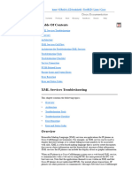 XML Troubleshooting