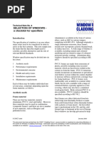 Awning Window Specifications and Details | PDF | Window | Materials