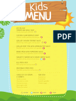 Pier Six Kids Menu - Jan 2023