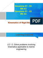 3-4 Kinematics of Rigid Bodies (W3S1-3 - W4S1-3)