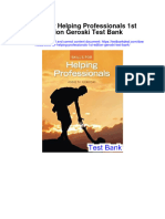 Instant Download Skills For Helping Professionals 1st Edition Geroski Test Bank PDF Full Chapter