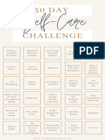 30 Day Self Care Challenge
