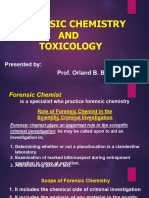Introduction To Forensic Chemistry - PPTX Lecture For Board