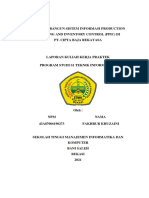 Rancang Bangun Sistem Informasi Ppic PT - Cipta Baja Rekayasa (Laporan KKP Fakhrur Khuzaini)