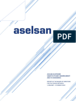 Aselsan BOD Report 31.03.2019