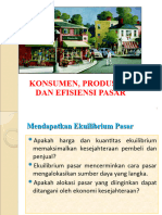 6 - Konsumen, Produsen Dan Efisiensi Pasar