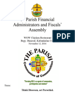 5th Parish Financial Assembly