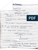 Molecular Biology Handwrittern Notes Post Translational Modification