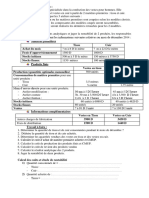 Exercice Calcul de Coûts 3EG