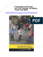Instant Download Social Inequality and Social Stratification in U S Society 1st Edition Doob Test Bank PDF Full Chapter