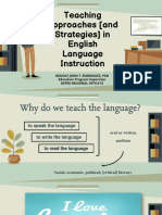 Teaching PPROches and Strategies in Language