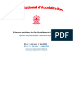 DO.E.07 Présentation Des Certificats D'etalonnage Et Des Constats de Vérification