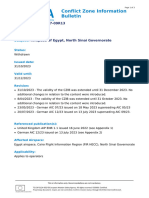 EASA - Airspace of Egypt North Sinai Governorate