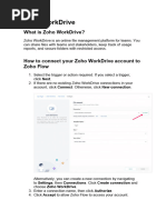 Zoho WorkDrive