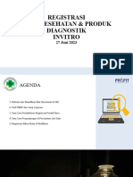 Registrasi Alat Kesehatan & Produk Diagnostik Invitro: 27 Juni 2023