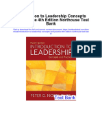Instant Download Introduction To Leadership Concepts and Practice 4th Edition Northouse Test Bank PDF Full Chapter