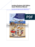 Instant Download Modern Operating Systems 4th Edition Tanenbaum Solutions Manual PDF Full Chapter