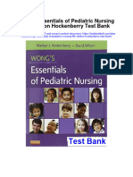 Instant Download Wongs Essentials of Pediatric Nursing 9th Edition Hockenberry Test Bank PDF Scribd