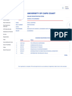 Student Portal - University of Cape Coast