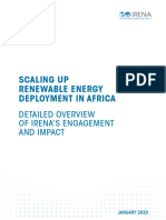 IRENA Africa Impact Report 2020