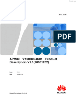 APM30 V100R004C01 Product Description V1.1 (20081202)
