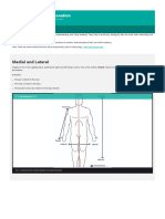 Anatomical Terms of Location - Anterior - Posterior - TeachMeAnatomy