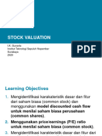 10 00 ENG Stock Valuation