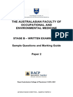 Afoem Sample Paper Stage B Written Exam Paper 7