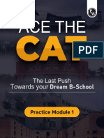 ACE - CAT - Practice Module - 1