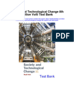 Instant Download Society and Technological Change 8th Edition Volti Test Bank PDF Full Chapter
